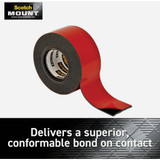 Scotch-Mount 1 In. x 60 In. Extreme Double-Sided Mounting Tape (3-Pack) 414H-3PK-DC 255039