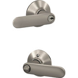 Schlage Davlin Lever Satin Nickel Keyed Entry Lock