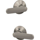 Schlage Davlin Lever Satin Nickel Hall & Closet Lock