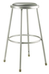 NPS® STOOL,30IN,VINYL,GY 6430