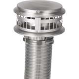 Selkirk 3 In. To 4 In. Universal Gas B-Vent Cap 34UGVCR 407106