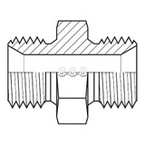 Adaptall Hose Adapter,3/4",BSPP,3/4",BSPP 9000-1212