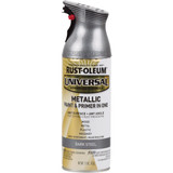 Rust-Oleum Universal 11 Oz. Metallic Dark Steel Spray Paint 262662 790477