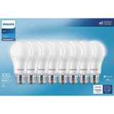 Philips 100W Equivalent Daylight A19 Medium LED Light Bulb (8-Pack)