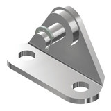 Bansbach Easylift Gas Spring Bracket,Zinc Plated Steel 96032