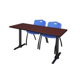 Cain Cain,60"x24",Training Table,2 M Chrs MTRCT6024MH47BE