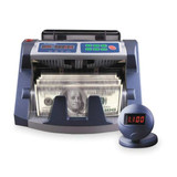 Accubanker Bill Counter,1200 Notes/Min,Digital,Blue AB1100