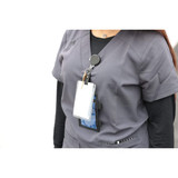 Key-Bak Badge Holder,4 3/4" Overall H 0AC5-00D4-H