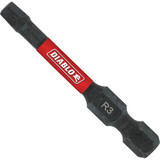 Diablo 2 In. Square #3 Impact Screwdriver Bit DSQ32B Pack of 50