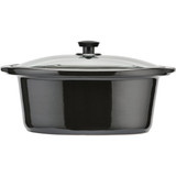 Crock-Pot 6 Qt. Stainless Steel Oval Slow Cooker 2131382 650023