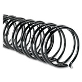 Gbc Binding Spine,Black,Metal,PK100 9775018