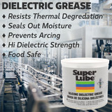 Super Lube Dielectric Grease,Tube,3 oz 91003