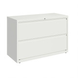 Hirsh Lateral File Cabinet,White 23704