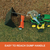 Agri-Fab 44 In. Wide Offset Steel Tow-Behind Lawn Sweeper 45-0492 736436