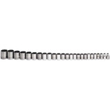 WSS-23RC Williams Socket Set, 23 Pieces, 1/2 Inch Drive, 12 Point