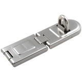 720DPF Master Lock,6-1/4", Single Hinge, Hardened Steel