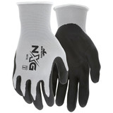 9673S MCR Safety Memphis Gloves, Small, Nylon, Black, Knit Wrist Cuff