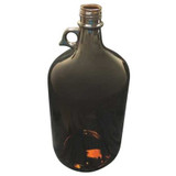 Manufacturer Varies Bottle,305 mm H,Amber,165 mm Dia,PK6 52JZ39