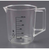 Manufacturer Varies Beaker,600 mL,125 mm H,109.5 mm Dia,PK6 23X907