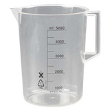 Manufacturer Varies Beaker,5 L,260 mm H,200.5 mm Dia,PK2 23X908