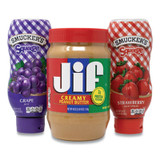 Smucker\\'s® FOOD,PNUT BTR/JELLY,6,AST 307-00301