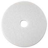 3M™ PAD,SUPER POLISH,12",WHT 410012