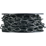 Campbell #10 40 Ft. Antique Silver Finished Metal Craft Chain