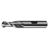 Cleveland Ball End Mill,Single End,3/4",HSS C42132