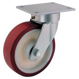 Manufacturer Varies Plate Caster,Swivel,Polyurethane,6 1/2"H TSK 125 NT0E