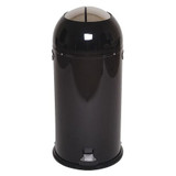 Manufacturer Varies Wastebasket,Round,10 gal.,Black 6ZCL6