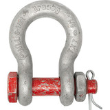 Crosby Anchor Shackle,6,500 lb,Carbon Steel 1019490