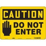 Condor Safety Sign,10 inx14 in,Polyethylene 472K16