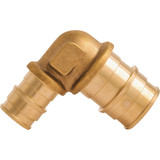SharkBite PEX-A Brass 3-4 In. x 1-2 In. Reducing Elbow UAB274LFA 434400