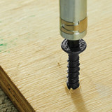 Tapcon 1/4 In. x 3-1/4 In. Black Hex Washer Concrete Screw Anchor (75 Ct.)