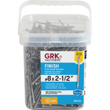 GRK #8 x 2-1/2 In. Star Drive Stainless Steel Trim Screw (420 Ct.)