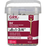 GRK R4 #8 x 1-3-4 In. Star Drive Multi-Purpose Wood Screw (925 Ct.) 01075 219147