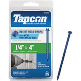 Tapcon 1-4 In. x 4 In. Hex Washer Head Concrete Screw Anchors (25 Ct.) 24345 223985