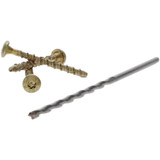 GRK Caliburn 19/64 In. x 3-1/2 In. Star-Drive XL Concrete Screws (25 Ct.)