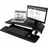 Victor Technology Standing Desk Converter,36 in W,Black DCX650