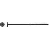 Big Timber #15 x 3 In. Wafer Head Black Wood Screw (25 Ct.)