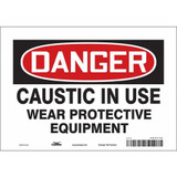 Condor Safety Sign,7 in x 10 in,Vinyl 464Y78