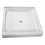 Fiat Products Shower Floor,Square,36 in x 36 in,White 36WL100