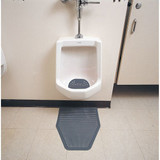 Impact Products Urinal Mat,Gray,Apple,20 3/8 in,PK6 2LHJ9A