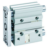 Smc Air Cylinder,Aluminum,Stroke 50 mm L MGPM25-50Z