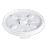 Dart Lid,Lift/Lock,Fits 6-10 oz.,White,PK1000 DCC 8FTL
