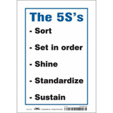 Condor Safety Sign,10 inx7 in,Vinyl 486P23