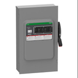 Schneider Electric Safety Switch,3PST,200 A,3 Poles,3 Wires VHU364R