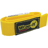 Wrap-It Storage 12"x1" Ylw Quk Strap 100-BS-12YE Pack of 48 536992