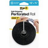 Wrap-It Storage 12 Ft. x 3-4 In. Self-Gripping Perforated Roll 400-12x75PBL 557922