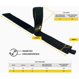 Wrap-It Storage Twin-Straps 16 In. Dual Ended Hook & Loop Hanging Strap (2-Pack) 102-TWIN-16BL 538488